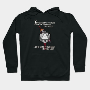 Dark Caves and Bad Dice Hoodie